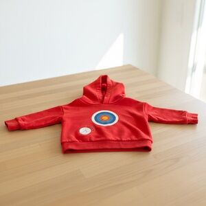 Jacadi Paris Red Hoodie 24 Month